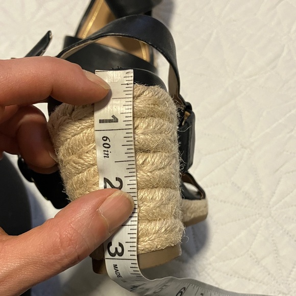 Vionic Tulum Vero Black Wedge Sandals size US 9 - Picture 6 of 9